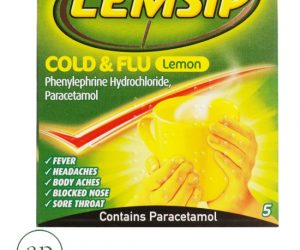 Lemsip Cold & Flu Lemon Flavours- 5 Sachets
