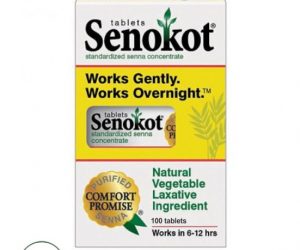 Senokot Standardized Senna Concentrate, Tablets, 100 tablets