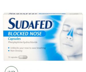 Sudafed Blocked Nose Capsules (12 Capsules)