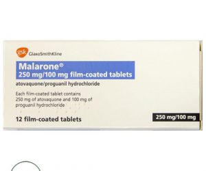 Malarone 250/100mg -12Tablets