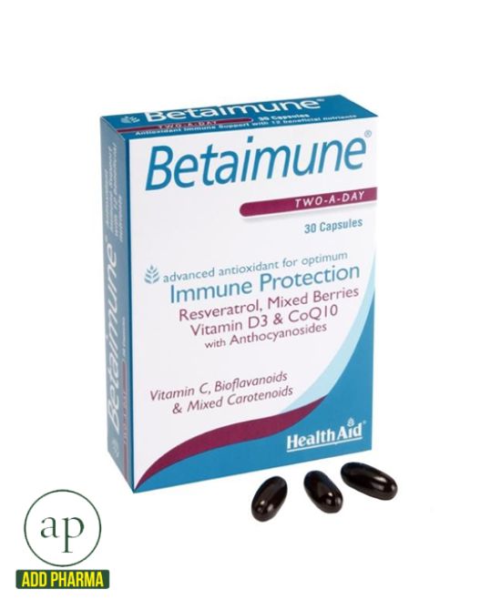 HealthAid Betaimune Capsules - 30 Capsules