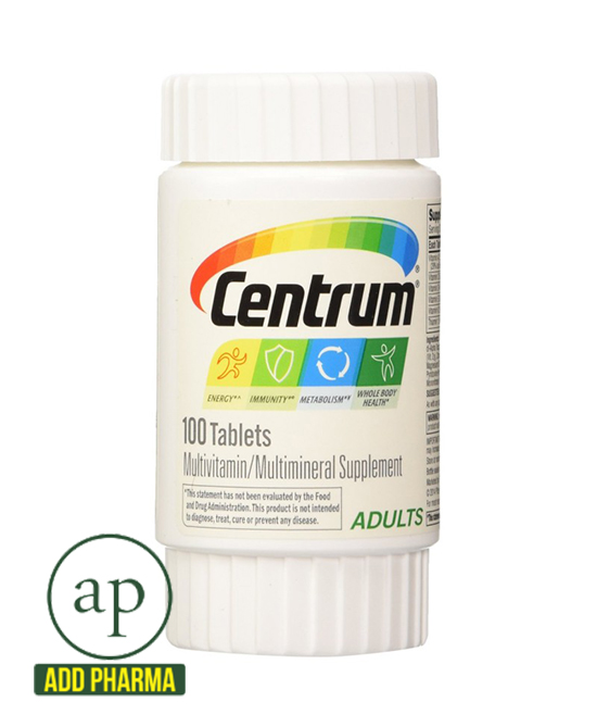 Centrum Adults Multi-Vitamin Supplement - 100 Count