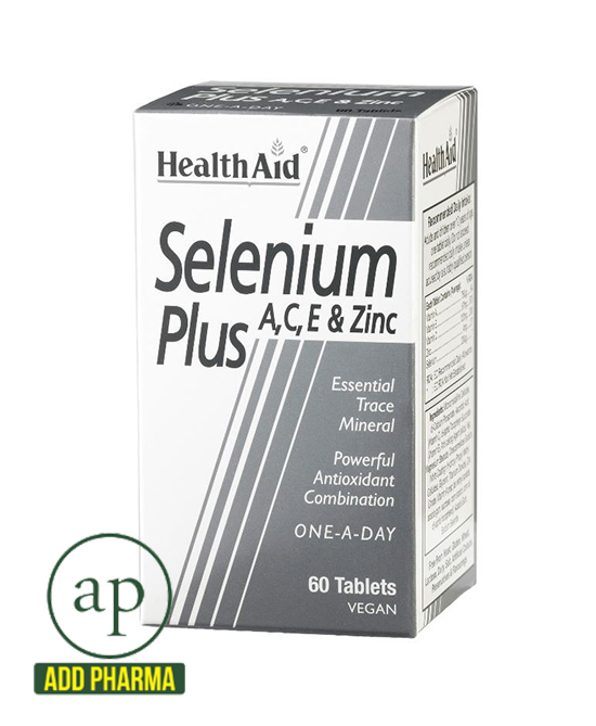 Selenium Plus (Vitamins A, C, E, Zinc) - 60's Tablets