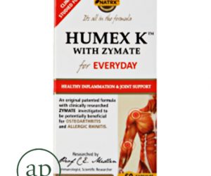 Natrx Humex K With Zymate Healthy Inflammation Joint Support - 60 Capsules