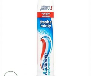Aquafresh Fresh & Minty Toothpaste Pump - (100ml)