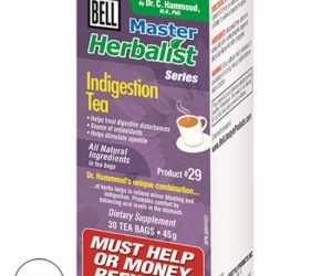 Bell Master Herbalist #29 Indigestion Tea - 30 tea bags, 1.5 g each.