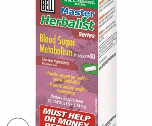 Bell Master Herbalist #40 Blood Sugar Metabolism - 60 Capsules (574 mg)