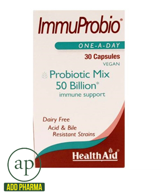 HealthAid ImmuProbio Capsules Size - 60 capsules