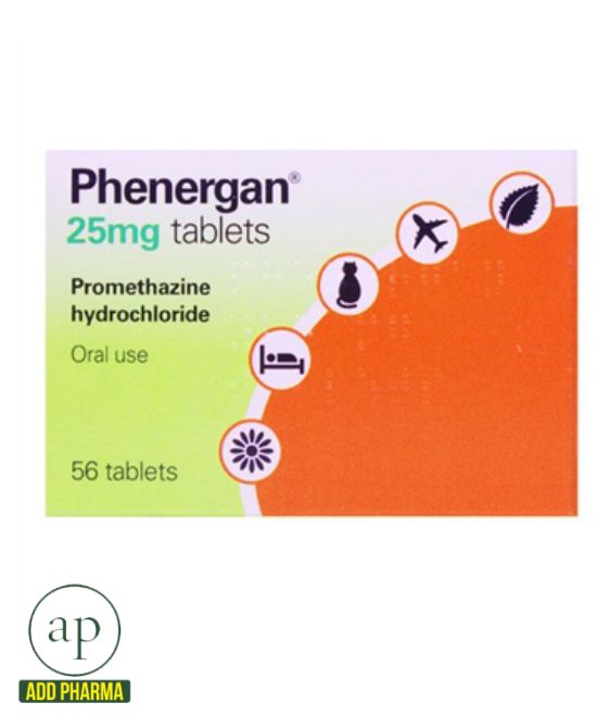 Phenergan 25mg Tablets - 56 Tablets