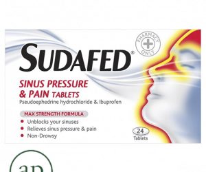Sudafed Sinus Pressure & Pain Tablets - 24 Tablets