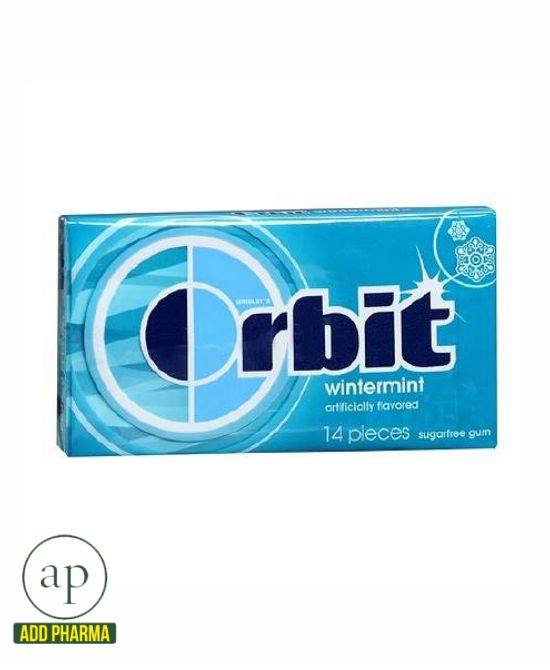 Wrigley's Orbit Sugarfree Gum Wintermint - 14 pcs