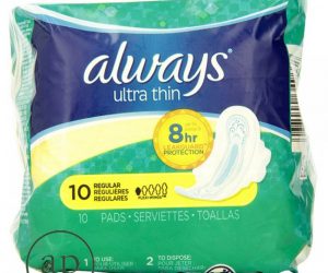 Always Ultra Thin Pads Regular Flexi-Wings - pack of 10