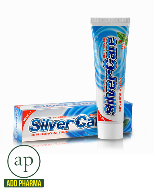 Combined Action Gel Toothpaste Silver Care - 100 ml .
