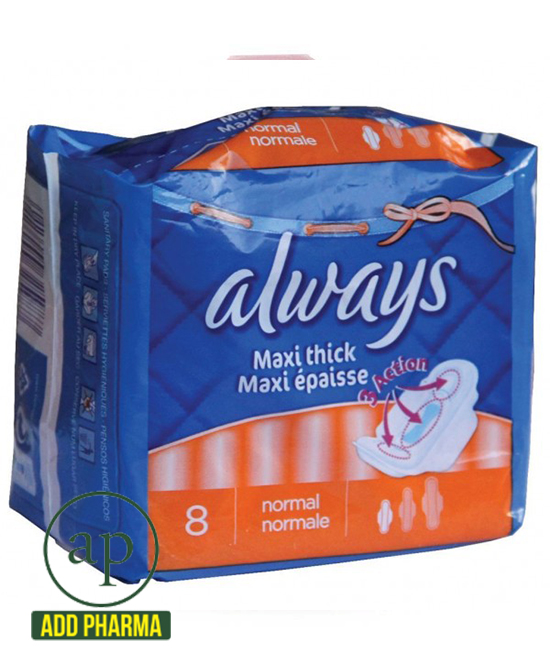Always Maxi Thick Normal - pack of 8