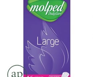 Molped Daily Care Pantyliners Large - Pack of 16