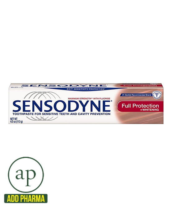 Sensodyne Maximum Strength Full Protection Fluoride Toothpaste-Sensitive Teeth Toothpaste - 4oz. (133g)