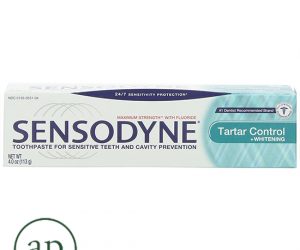 Sensodyne Toothpaste Maximum Strength, Tartar Control Plus Whitening - 4 OZ (113G)
