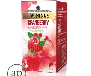 Twinings Cranberry & Raspberry - 20 Single Tea Bags