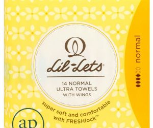 Lil-Lets Normal Ultra Towels with Wings - Pack of 14