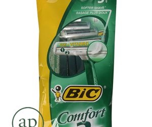 BIC Comfort 2 Twin Blade Disposable Razor - Pack of 5