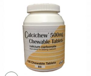 Calcichew 500mg Chewable - 100 Tablets