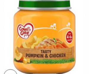 Cow & Gate Pumpkin And Chicken Jar 4 Mth+ - 125G Jar