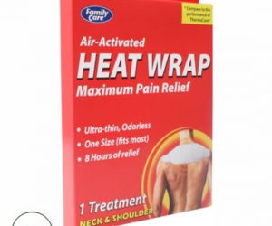 Family Care Air-Activated Heat Wrap Neck & Shoulder - 1 Treatment
