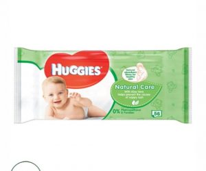 Huggies Baby Wipes Natural Care - 56 wipes