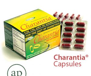Charantia Ampalaya Food Supplement- 500mg Capsules Box of 100