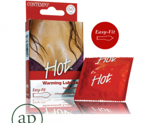 Contempo Hot - 3 Premium Latex Condoms