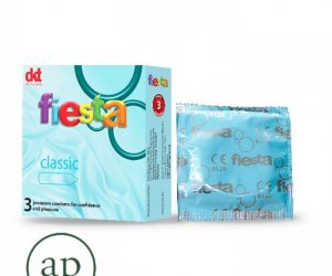 Fiesta Classic Condoms - Pack of 3 Condoms