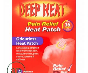 Deep Heat Pain Relief Back Patch (Extra Large) - Pack of 2