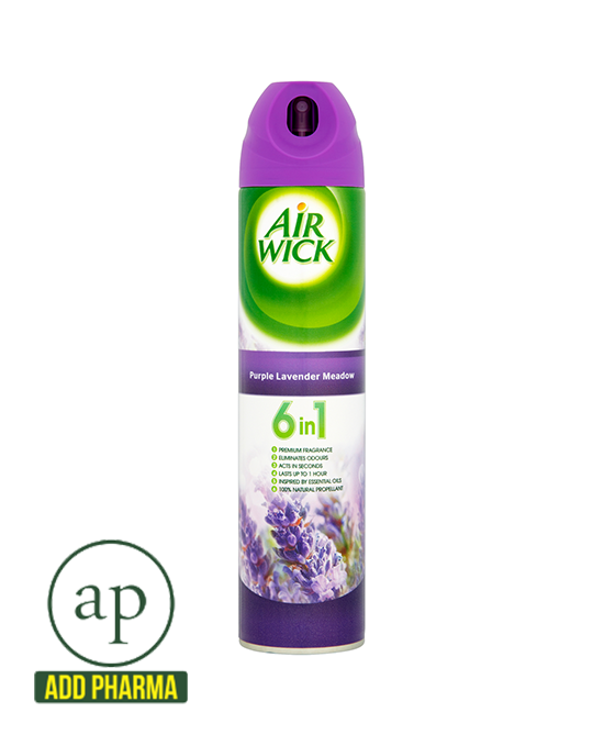 Airwick 6 in 1 Purple Lavender Meadow Air Freshner - 240ml
