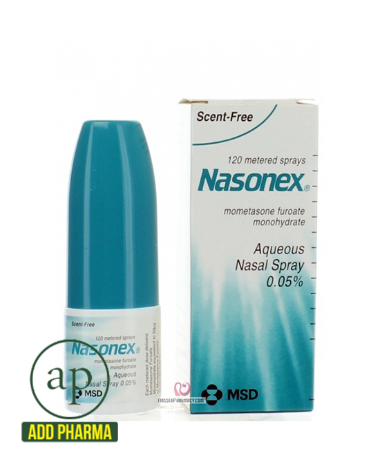 Nasonex Nasal Spray - 120 Dose (50mcg) - AddPharma, Pharmacy in Ghana