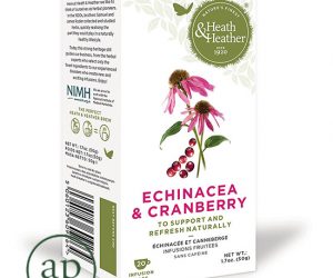 Heath & Heather Echinacea & Cranberry - 20 Tea Bags (50g)
