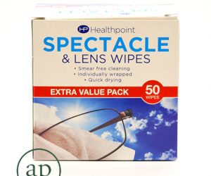 Healthpoint Spectacle & Lens Wipes - 50 Wipes