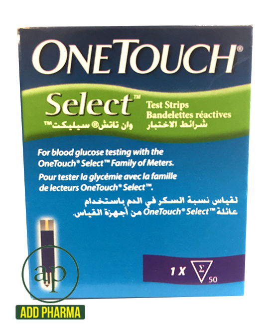 OneTouch® Select® test-strips - 50 tests strips