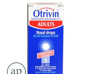 Otrivin 0.1% (Adult) Nasal Drops - 10ml