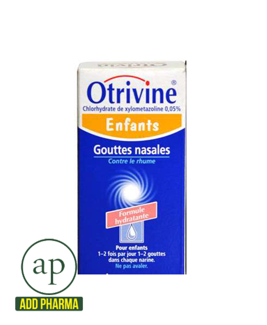 Otrivin 0.05% (Children) Nasal Drops - 10ml