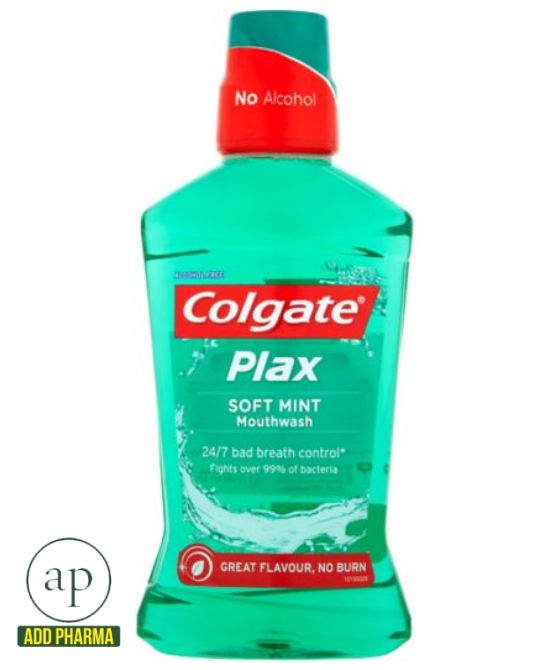 Colgate Plax Soft Mint Mouthwash 500ml