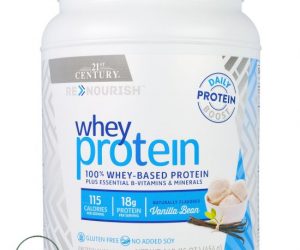 21st Century, Renourish, Whey Protein, Vanilla Bean, 16 oz (454 g)