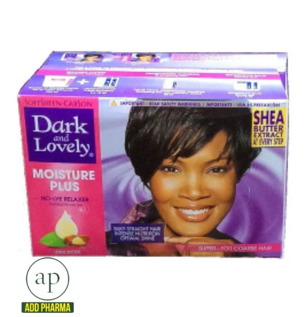 Dark And Lovely Moisture Plus No Lye Relaxer Kit Addpharma