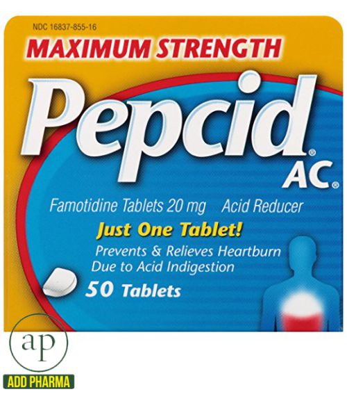 Maximum Strength Pepcid Ac - 50 Tablets
