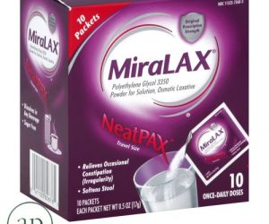 MiraLAX Laxative Powder Packets - 10 doses
