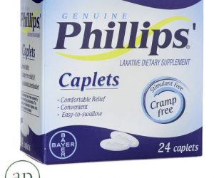 Phillips Cramp-free Laxative, Caplets 24.