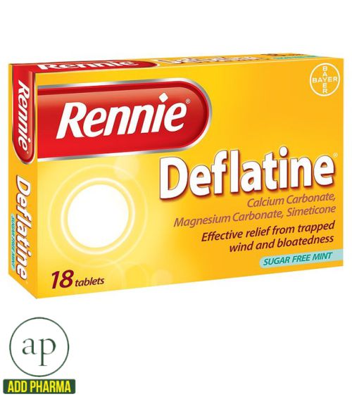 Rennie Deflatine - 18 tablets