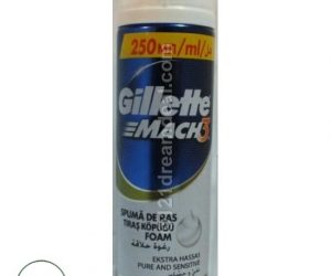 Gillette Mach3 shaving foam - 250ml