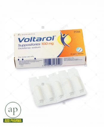 Voltarol suppositories 100mg - 10Ct - AddPharma | Pharmacy in Ghana