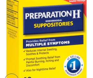 Preparation H Hemorrhoidal Suppositories - 12 CT
