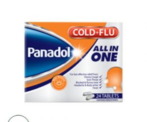 Panadol Cold+Flu All In One -24 Tablets